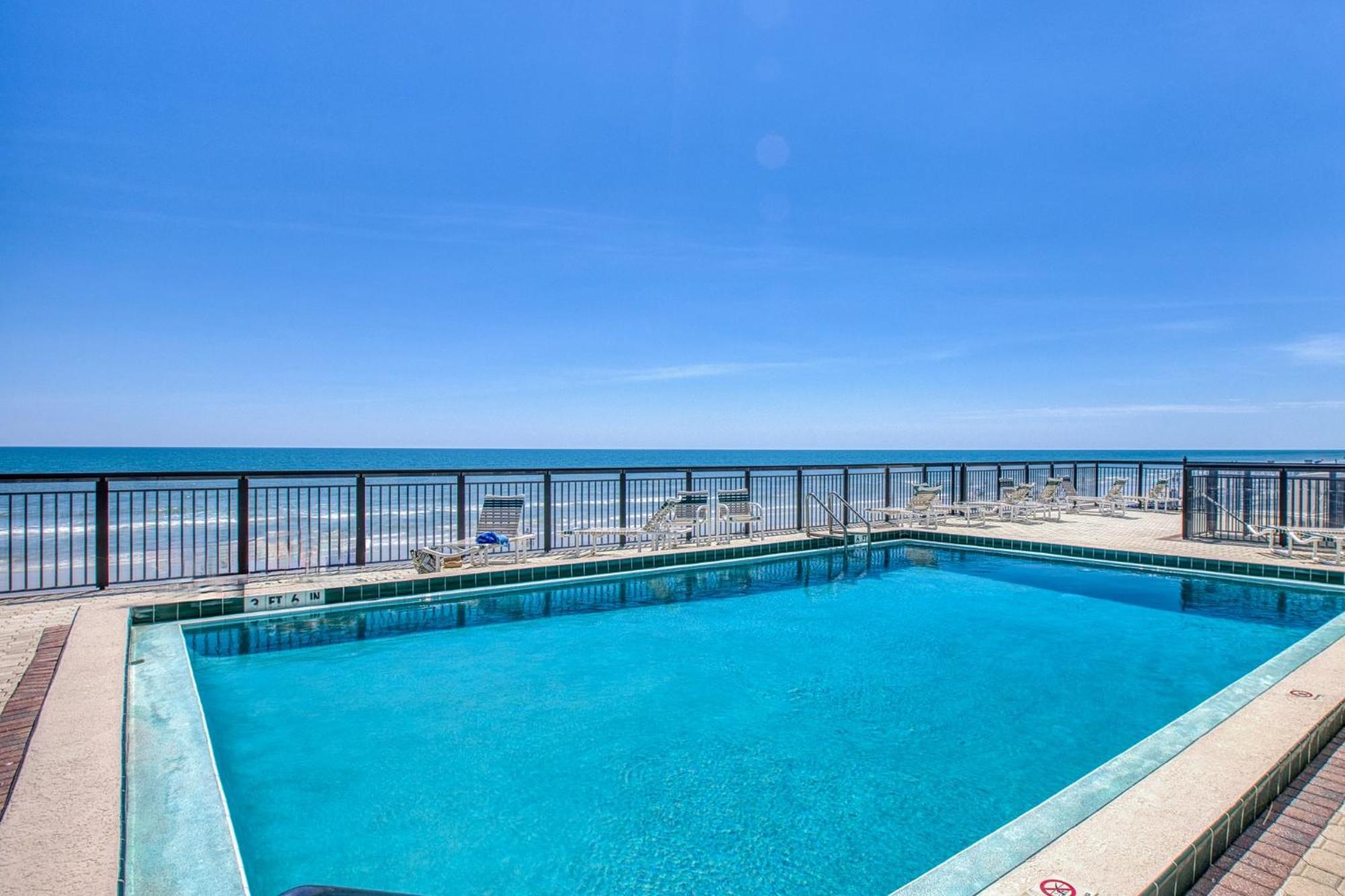 Ocean View With A Beachfront Pool At Ocean Trillium Condo ~ 403 Ню Смирна Бийч Екстериор снимка
